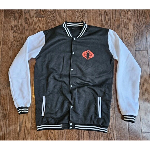 G.I. Joe Men's Cobra Ninja Storm Shadow Varsity Bomber Style Jacket XXL, Fits XL - Picture 1 of 12